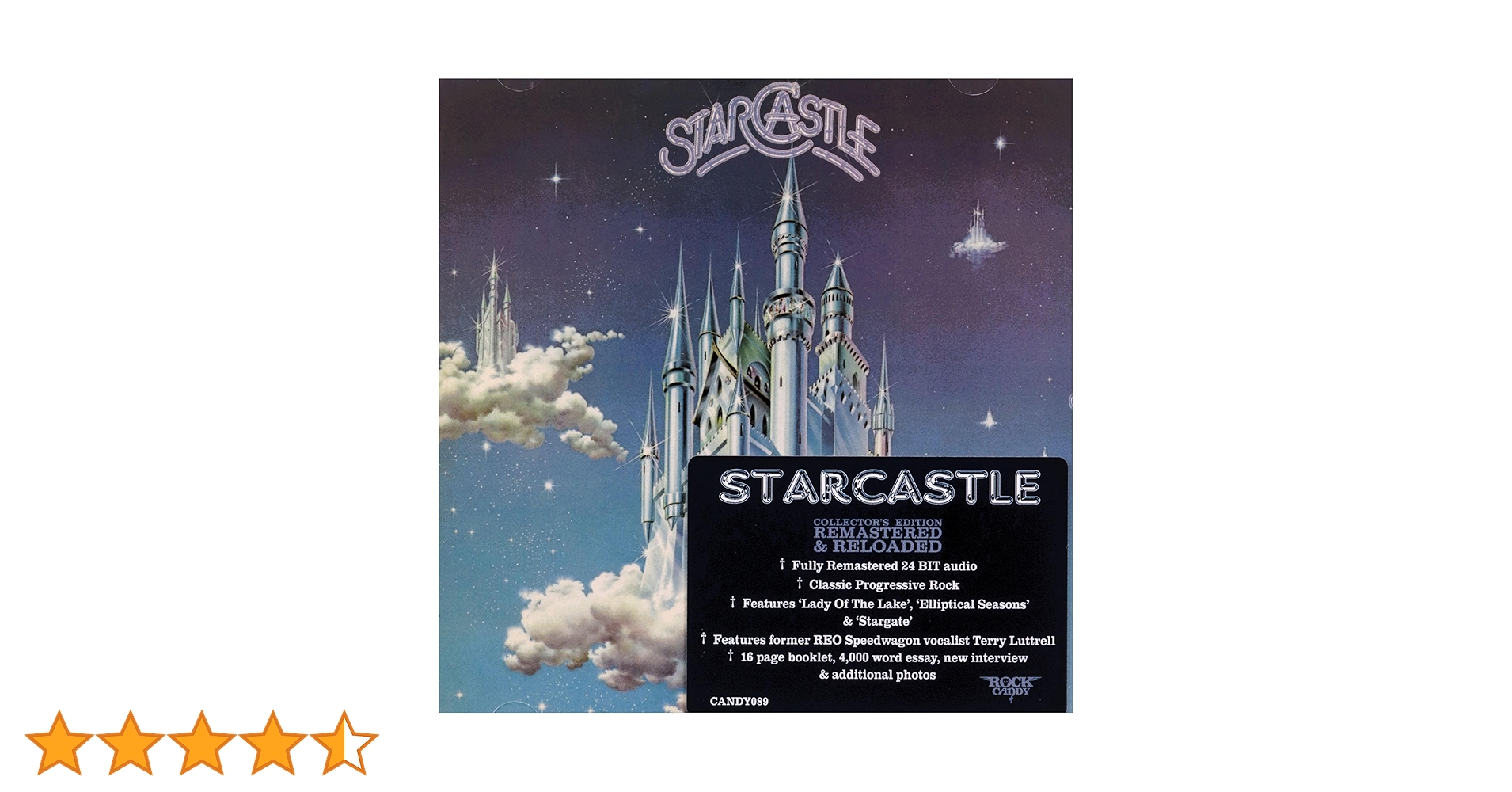 STARCASTLE,新品未開封,紙ジャケ,スターキャッスル,メロハー Amazon.co.jp: Citadel: ミュージック